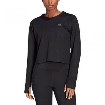 Adidas Camiseta Manga Larga Ri 3B Warm, color negro, talla S, para mujer