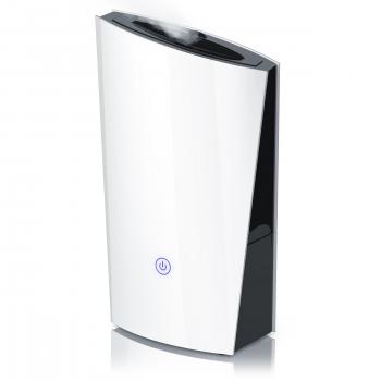 Arendo - Humidificador de diseño | Humidificador de interiores | Difusor por ultrasonido | Tecnología de ultrasonido | Recipiente de agua de 1300 ml / máx. 120 ml/h | Mejora la salud | Apagado automático | Dos niveles de nebulización