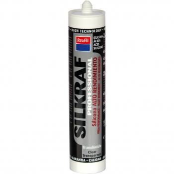Krafft silkraf - Silicona alto rendimiento 290ml translucido