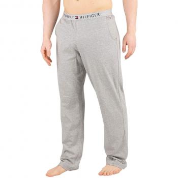 Tommy Hilfiger Hombre Logo Pijama Bottoms, Gris, S