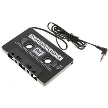 3,5 mm Adaptador de Casete Transmisor Convertidor Audio de Coche para MP3 iPhone - 190x112x15mm, Negro
