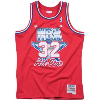 NBA All Star West Magic Johnson Jersey - Unisex Thermal Basketball Shirt