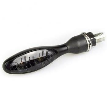 Kellermann Intermitentes Micro 1000 DF Negros - Intermitentes LED, diseño compacto, color negro, alta visibilidad, homologación ECE