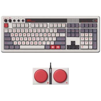 Teclado Mecánico Retro 8BitDo N Edition con Teclado Numérico Integrado y Duales Super Botones - UK