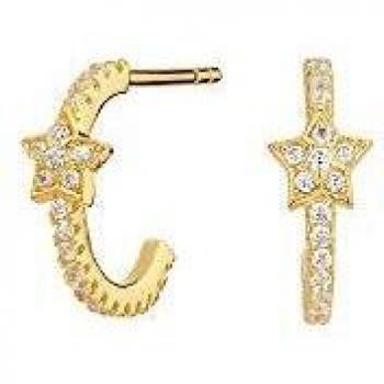 ITEMPORALITY Pendientes Estrella Oro SEA-201-004-UU