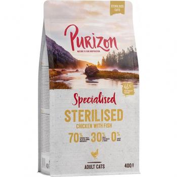 Purizon Adult Sterilised 6.5 kg Cat Food - Duck & Fish Flavor (5.5 kg + 1 kg Free)