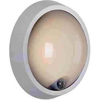 Aplique LED Exterior Helsinki con Sensor de Movimiento, IP44, Blanco, 12W, 1150 Lúmenes, 4000 Kelvin