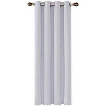 Deconovo Cortinas Salón, Dormitorio Moderno, Opacas con Aislamiento Térmico, con Ojales, 140x290 cm