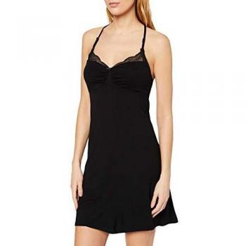 Cache Coeur Serenity, Camisón Premamá para Mujer, Negro, Large