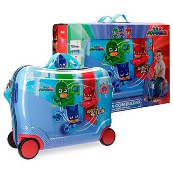 PJ Masks Ready For Action Equipaje Infantil, 50 cm, 34 Litros, Multicolor