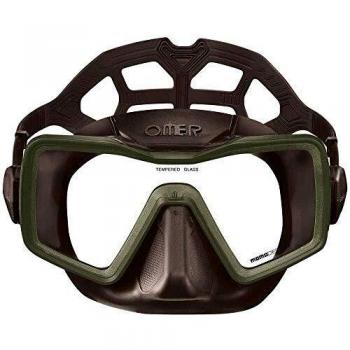 Omer Una Sola Lente Apnea Máscara, Adultos Unisex, Multicolor, un tamaño