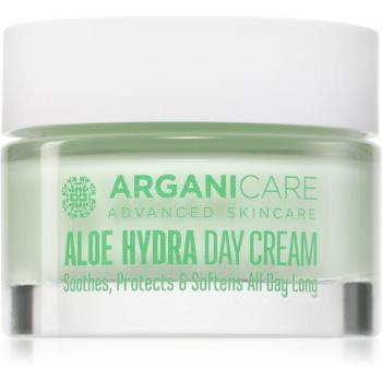 Crema de Día Hidratante Regeneradora Arganicare Aloe Vera 50 ml Unisex