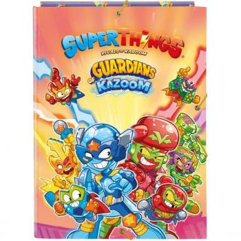 Carpeta Folio 3 Solapas Superthings Guardians of Kazoom - Safta
