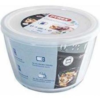 Pyrex Cook & Freeze Recipiente Hermético Redondo con Tapa 16 cm 1.6L