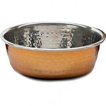 Hammered Copper Pet Bowl 5.5 - 470ml