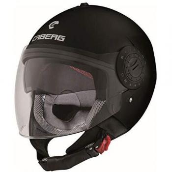 Caberg Casco Riviera V3, color negro mate, talla XXL