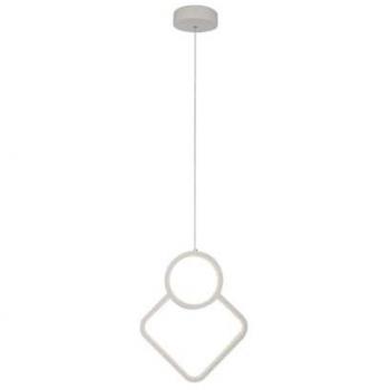 Lámpara Colgante LED 12W Diseño Moderno 28x180cm Color Blanco 4000K