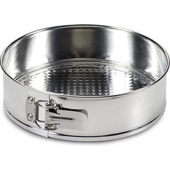 Molde para tarta desechable de 24 cm con fondo antiadherente
