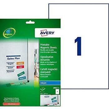 AVERY ZWECKFORM - Lote de 3 cajas de señalización magnéticas imprimibles