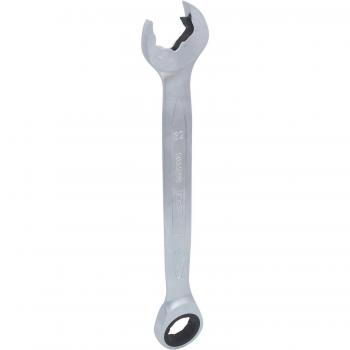 Llave combinada de carraca duo GEARplus KS TOOLS 503.5229, con función de carraca en la llave fija de 32mm, diseño poligonal y boca de trinquete