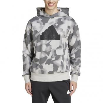 Sudadera Adidas Future Icons Bos Aop Hoodie Hombre Gris (S)