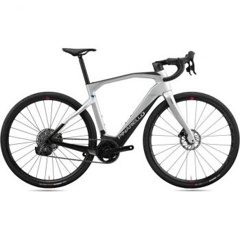 Bicicleta eléctrica Pinarello Nytro Gravel gris negro - 53
