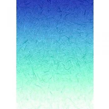 4 hojas A4 Craft Creations decorativo impreso Creative Card - efecto Mulberry - púrpura/verde - Matt Gradient 240gsm 300mic cartulina impresa - delante con blancos llanos regresará