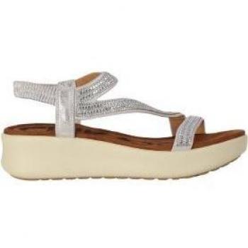Sandalia de Cuña Chika10 Prinsesa 01 Plata