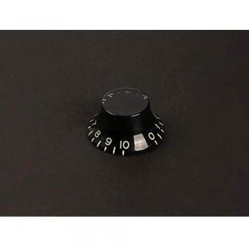 Transparent Black Boston Bell Knob KB-160