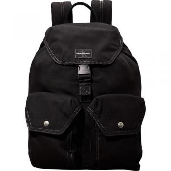 Calvin Klein Jeans Sport Essentials Flap Backpack Black Unisex One Size