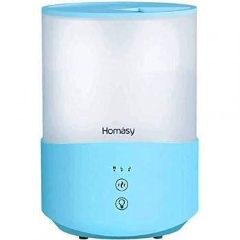 Homasy 2.5L Humidificador Aceites Esenciales, D-Azul