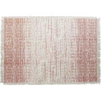 Alfombra Fíjalo Beige Naranja Flecos 160x230x1 cm