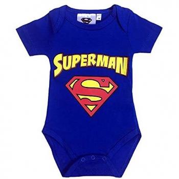 Body Azul Superman DC Comics 3 Meses
