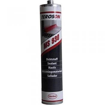 Sellador Teroson MS 930 GY CR Tixotrópico Monocomponente Impermeable Color Gris 310 ml