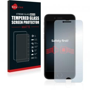 Savvies Protector Cristal Templado Mate Apple iPhone 6 Protector Pantalla Vidrio - Dureza 9H, Antireflejos