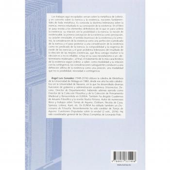 ESENCIA Y EXISTENCIA EN LEIBNIZ