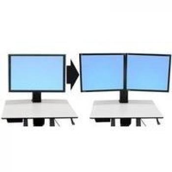 Ergotron WorkFit Convert-to-Dual Kit from Single HD - flat panel desk mounts