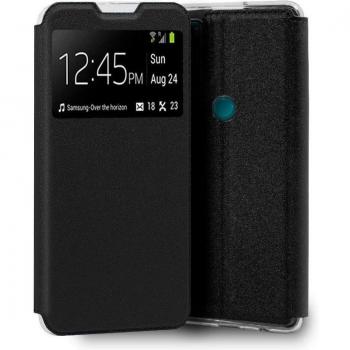 Funda COOL Flip Cover para TCL 20 SE Liso Negro