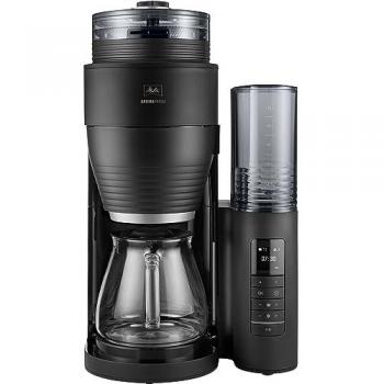 Cafetera de Goteo Melitta AromaFresh Pro X 1,25 L con Molinillo Integrado, Capacidad para 10 Tazas y Pantalla TFT