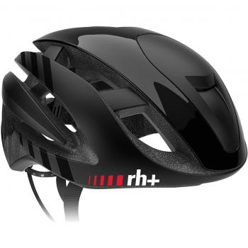 RH + Z Alpha Cascos, Unisex Adulto, Unisex Adulto, Z Alpha, Nero Lucido/Nero Satinato, L-XL