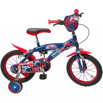 Bicicleta Spiderman de 14 Pulgadas para Niños
