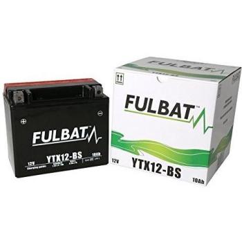 Fulbat Batería Agm Ytx12-Bs 12V 10Ah 180A Largo: 150 X Ancho: 87 X Alto 130