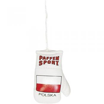 Paffen Sport - Guantes de boxeo, diseño nacional rojo / blanco