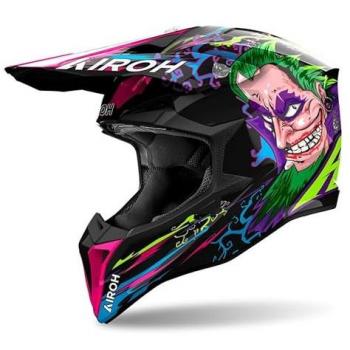 Casco de Cross Airoh Wraaap Music Gloss XS