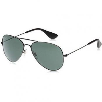 Ray-Ban Unisex Adult's 0RB3558 Sunglasses, Matte Black Antique), 58