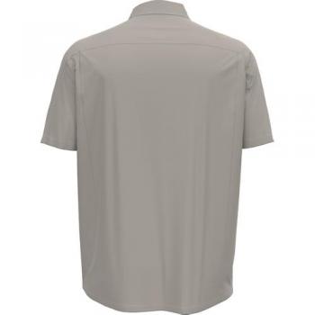 Odlo Essential Short Sleeve Hiking Shirt for Men - Silver Cloud