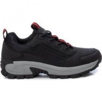 Xti Zapatillas Deportivas para Hombre 141712 Color Negro con Cierre de Cordones