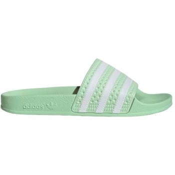 Adidas Originals - Chanclas Verdes para Mujer - Adilette 37 Green