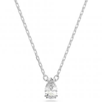Swarovski Millenia Pendant Necklace, White, Rhodium, Female, Size: ONE SIZE