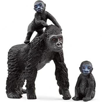 SCHLEICH 42601 Gorilla Family Wild Life Toy Figurine for children aged 3-8 Years